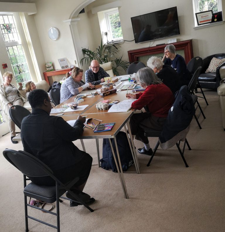 Art Therapy White House Cancer Support